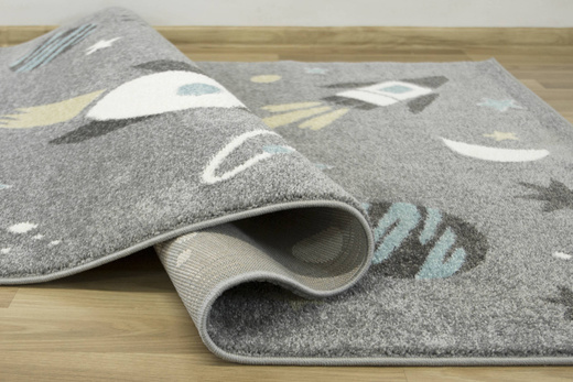 Dywan Lima C276A l.grey/cream Rakiety Kosmos Szary