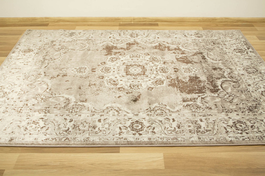 Dywan Victoria 7094A beige/vizon Ornament Brąz Beż Krem