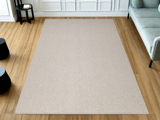 Dywan Pętelkowy Havanna 5114 Beż Krem Melanż Gruby Splot Jodełka