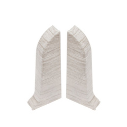 Zakończenia zaślepka prawa i lewa do listwy przypodłogowej Premium Cezar 142 Jesion Baltimore Mat