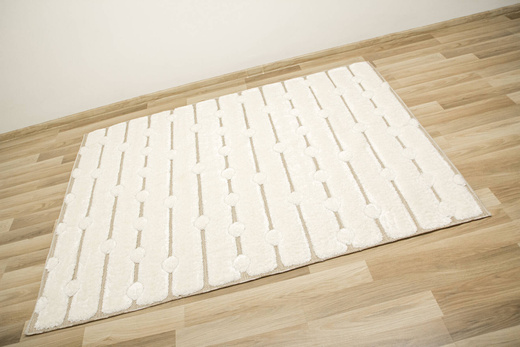 Dywan Shaggy Lula Soft IM49A Krem Beż Kropki