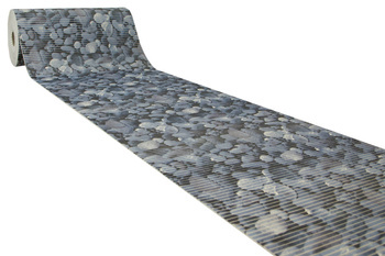 Mata Łazienkowa Softy-tex 810 Niebieskie Kamienie szerokość 65 cm