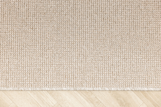 Dywan pętelkowy Hercules 1413 Beż Krem Paski Prążki na filcu