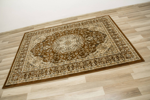 Dywan Super Rose 3619A brown/brown Ornament Brąz Beż Krem