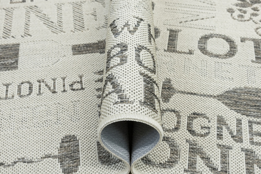 Antypoślizgowy Dywan FLEX 19118/P19 Krem Brąz