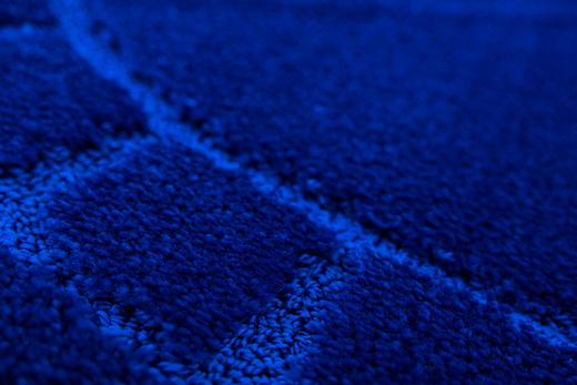 Dywanik Łazienkowy Antypoślizgowy Ocean Blue Niebieski Owalny