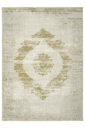 Dywan DAVINCI 2983A yellow/beige Z98-25 Ornament Kremowy Miodowy Szary