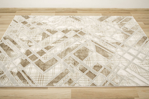 Dywan Garda P1149 Vizon Beż Krem Romby Marmur