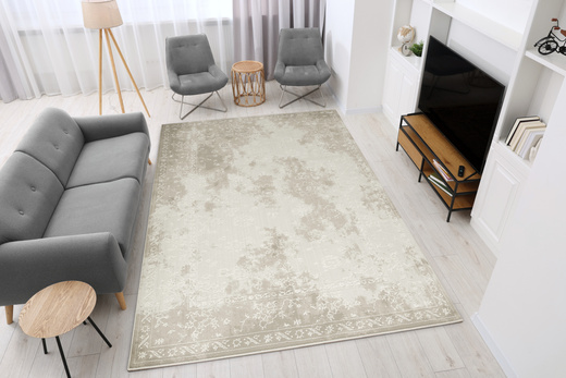 Dywan Illusion H019A cream HB/vizon Beż Krem Ornament