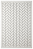 Dywan Dwustronny Sznurkowy Brussels 205855/10010 Silver Szary Krem Cegiełki Jodełka Outdoor