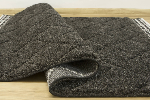 Dywan Shaggy/Sizal Akra 65216/999 Grafit Krem Romby