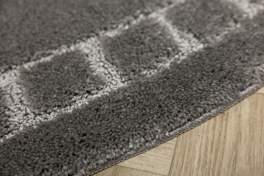 Dywanik Łazienkowy Antypoślizgowy Ocean Grey Szary Owalny