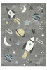  Dywan Lima C276A l.grey/cream Rakiety Kosmos Szary