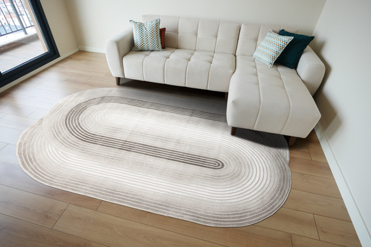 Dywan Selenne GS008A Cream/Beige Szary Beżowy Ksztalt