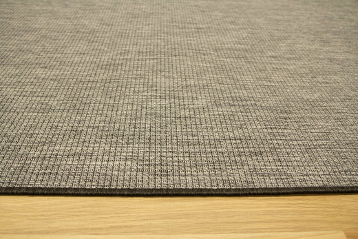 Dywan Dwustronny Sznurkowy Brussels 205664/11010 night silver Grafit Szary Pasy Outdoor