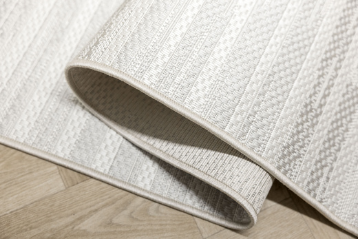 Dywan Sznurkowy Haga 03606E cream/l.grey Szary Krem Geometria Outdoor