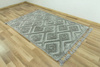 Dywan Berber 6846 l.grey 3D z frędzlami
