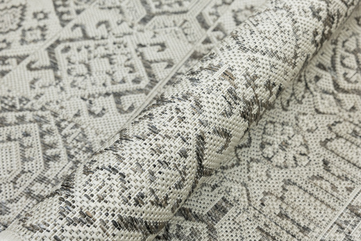 Antypoślizgowy Dywan FLEX 19636/P19 Krem Beż Patchwork