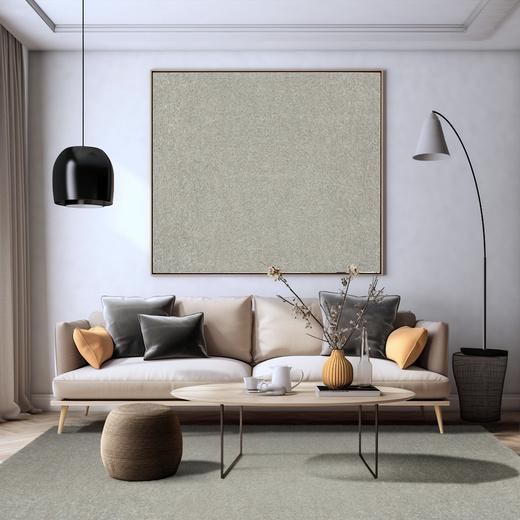 Dywan Luksusowy Shaggy Silky 72 Srebrzysty Szary