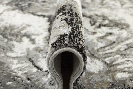 Dywan Exclusive 100 grey/black Szary Czarny Beż Marmur