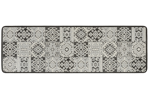 Antypoślizgowy Dywan FLEX 19636/91 Brąz Beż Patchwork