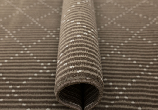 Chodnik Luna 504751/97944 Choco Romby Brąz szerokość 80 cm