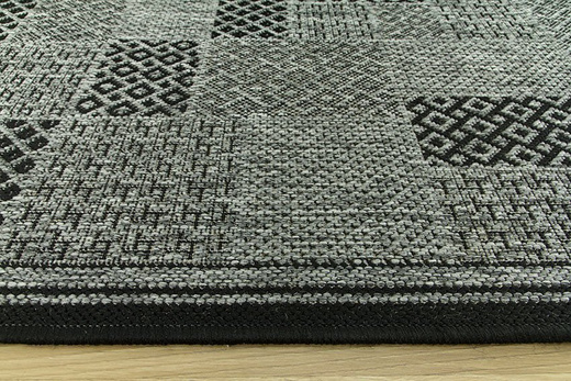 Antypoślizgowy Chodnik Scandigel 2987/DM9Q szary szerokość 100 cm