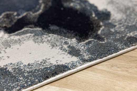 Dywan Argent 15094 U11 Blue Niebieski Szary Marmur