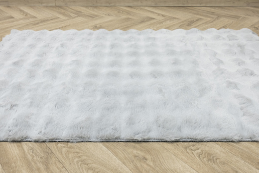 Dywan Oslo Bubble Jasny Szary Rabbit Królik