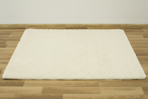 Dywan RABBIT 3D Cream Romby Pluszowy