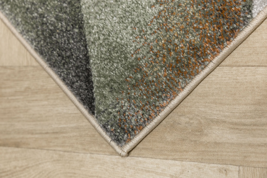 Dywan Agent 40400/610 Multi Krem Miedź Oliwka Półkola