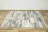 Dywan Felix 9250A l.grey/white Lśniący Szary Krem Prostokąty Marmur