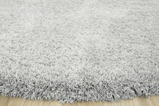 Okrągły Dywan Pleasure 74 Szary Shaggy