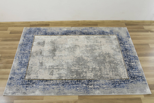 Dywan Verano C469A m grey/cream Niebieski Szary Krem Beż Dwupoziomowy