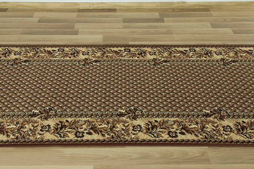 Chodnik Gold 316/12 brąz szerokość 80 cm