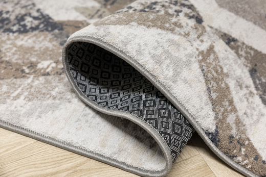 Chodnik Aqua Modena 04 Beż Szary Romby szerokość 67 cm