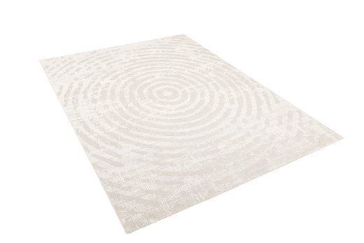 Dywan Sznurkowy Haga 04787A vizon/cream Beż Krem Okręgi Outdoor