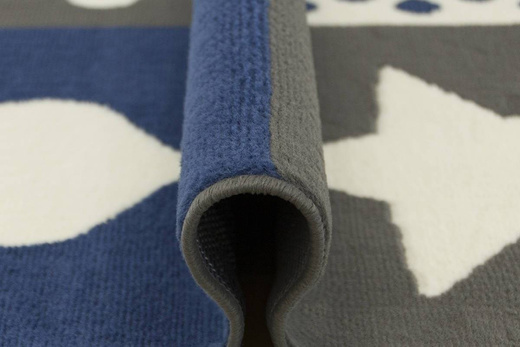 Dywan KIDS 533914/94915 grey/jeans patchwork