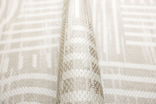 Dywan Sznurkowy Haga 03606E cream/vizon Beż Krem Geometria Outdoor