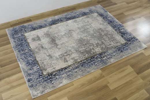 Dywan Verano C469A m grey/cream Niebieski Szary Krem Beż Dwupoziomowy