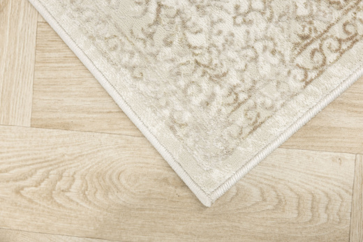Lśniący Dywan Allora Plus 7754A cream/cream Ornament Beż Krem