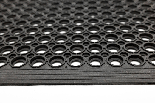 Wycieraczka Antypoślizgowa Gumowa Mata Ażurowa z najazdem