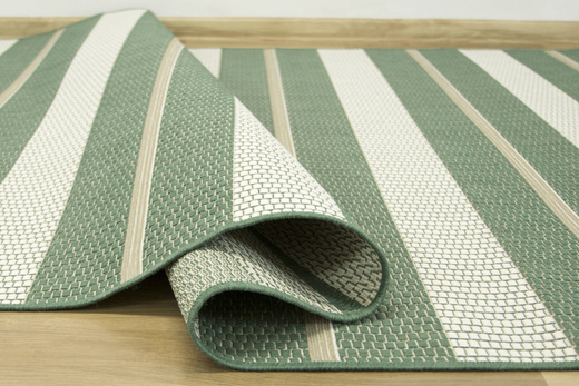 Dywan Sznurkowy Foggia 16725/640 Zieleń Krem Beż