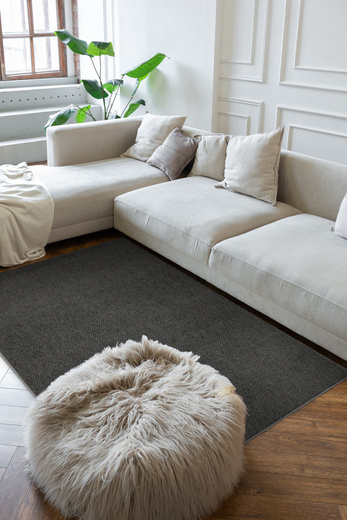 Wykładzina New Topaz Antracyt Gruby Splot Gruby Filc szerokość 4 m