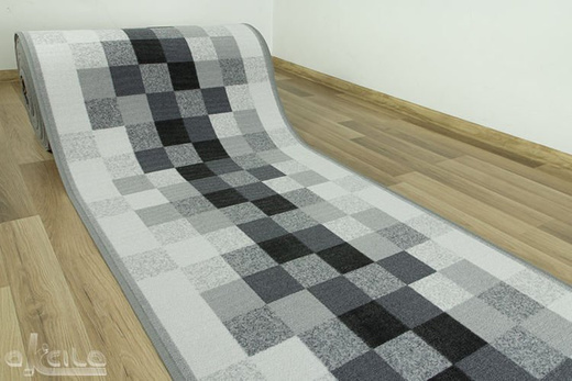 Antypoślizgowy Chodnik Iden 19 szary szerokość 100 cm