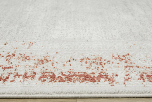 Dywan DAVINCI 2391A d.red/beige Z86-45 Czerwony Kremowy Szary