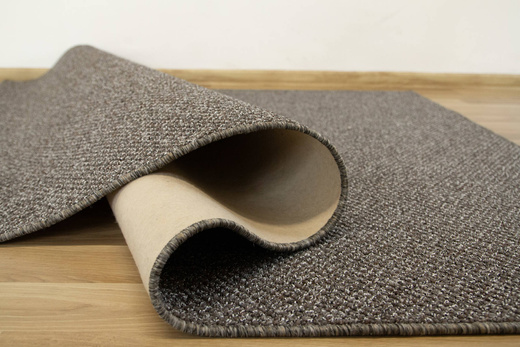 Dywan Pętelkowy Flamingo 8527 Brąz Srebrny Antracyt