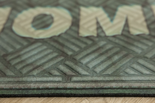 Wycieraczka Kiri K2 Home Zielona Monstera