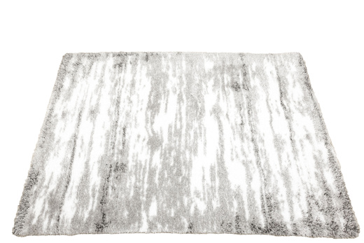 Dywan Shaggy Puffy P387 grey/antracite Szary Beton Abstrakcja