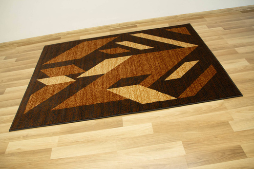 Dywan Agnella Standard Kanas Cynamon Beż Brąz Abstrakcja